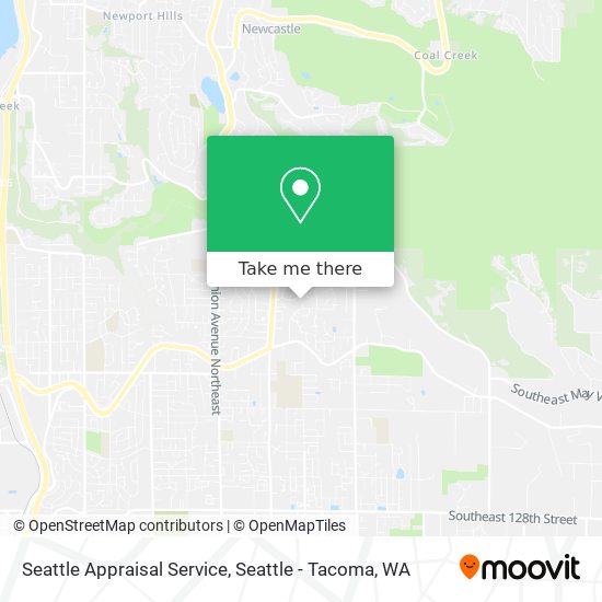 Mapa de Seattle Appraisal Service