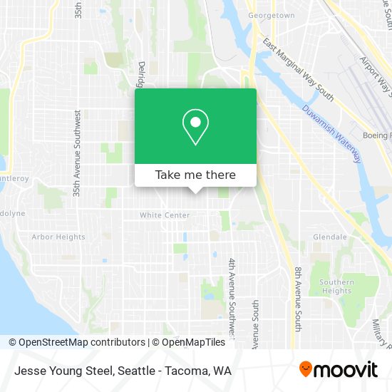 Mapa de Jesse Young Steel