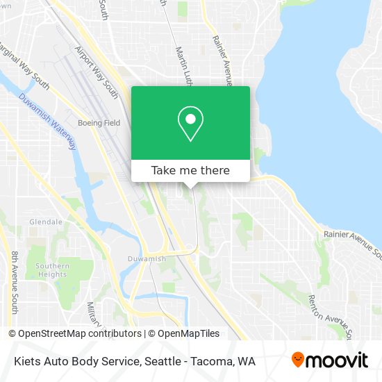 Kiets Auto Body Service map