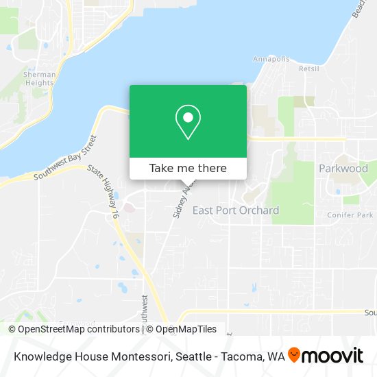 Knowledge House Montessori map