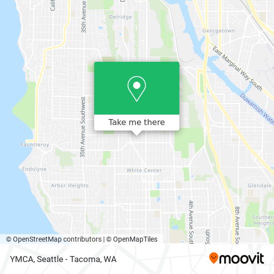 YMCA map