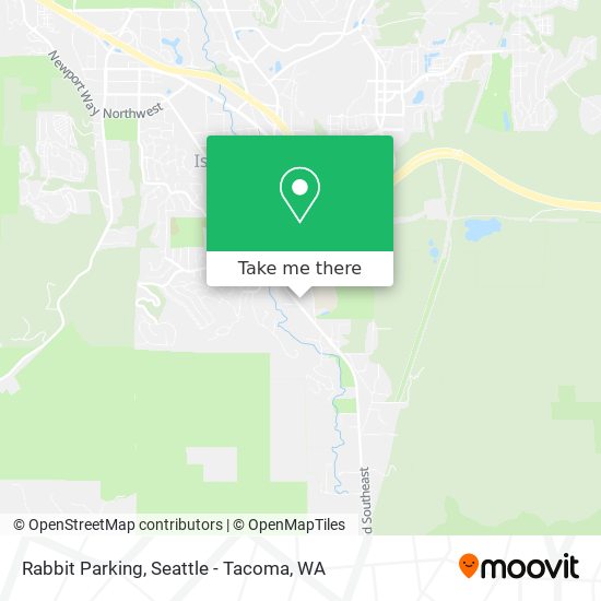 Rabbit Parking map