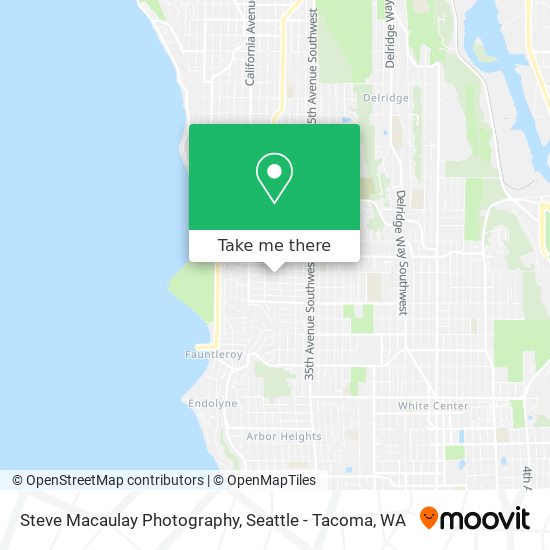 Steve Macaulay Photography map