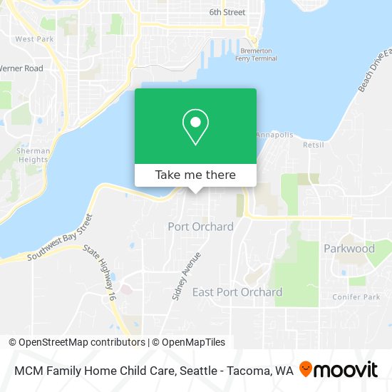 MCM Family Home Child Care map