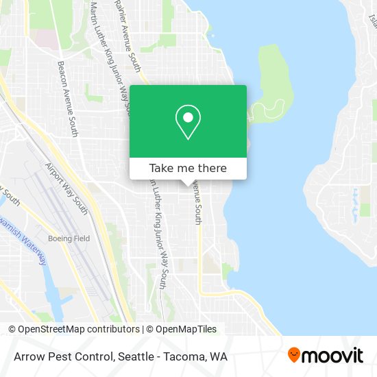 Arrow Pest Control map