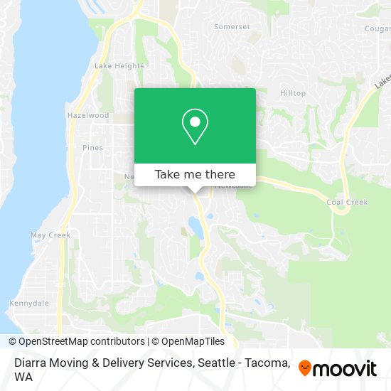 Mapa de Diarra Moving & Delivery Services