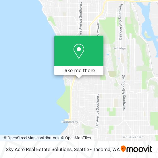 Sky Acre Real Estate Solutions map