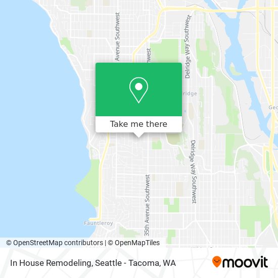 Mapa de In House Remodeling