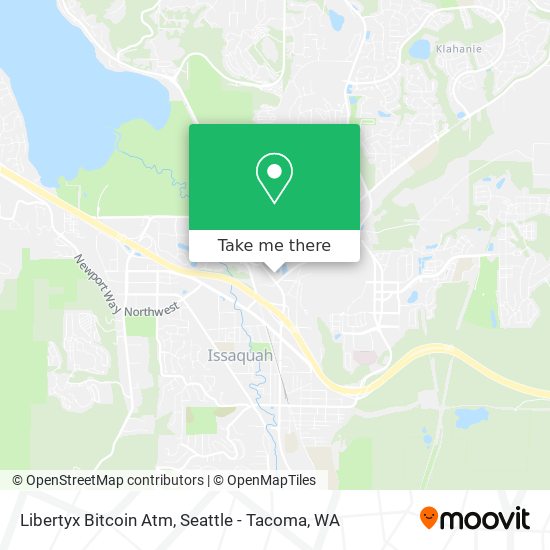 Mapa de Libertyx Bitcoin Atm