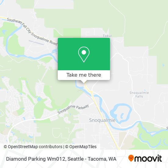 Mapa de Diamond Parking Wm012