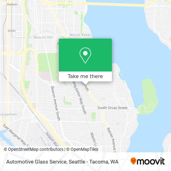 Automotive Glass Service map