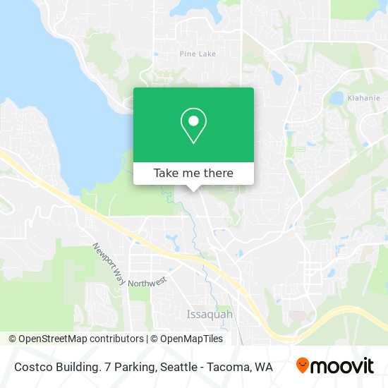 Mapa de Costco Building. 7 Parking