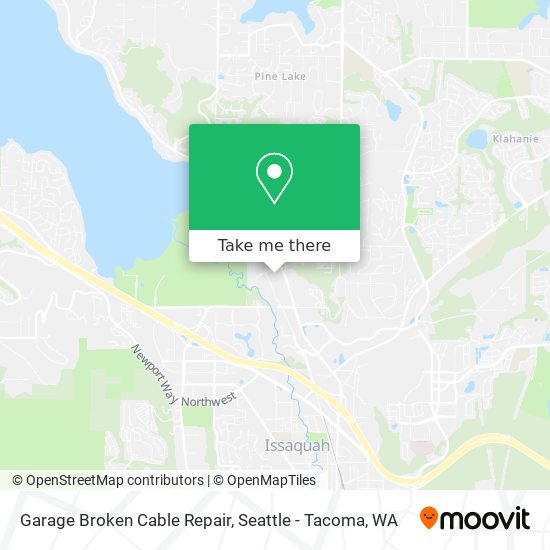 Garage Broken Cable Repair map