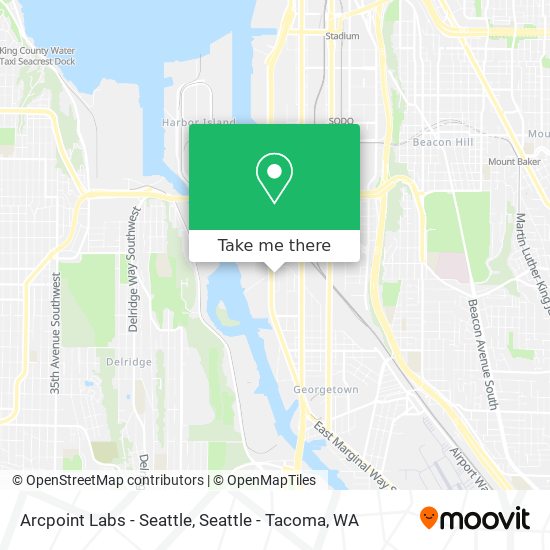 Arcpoint Labs - Seattle map