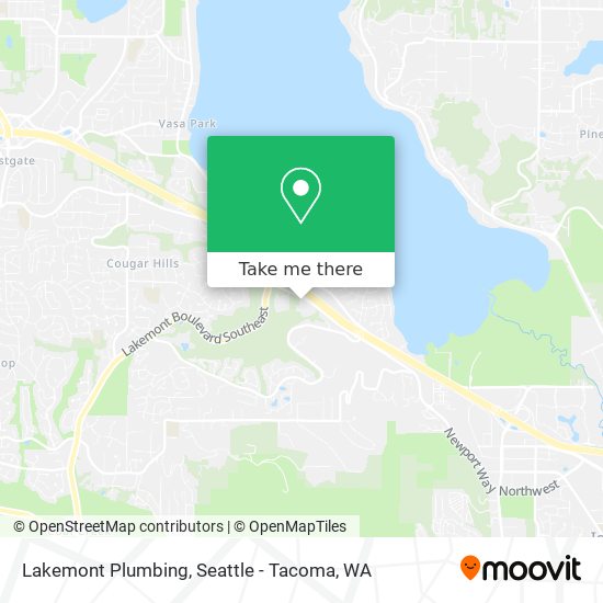 Lakemont Plumbing map