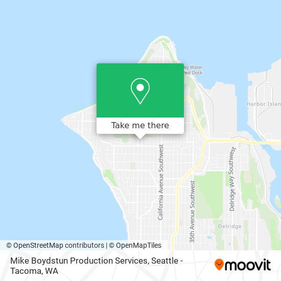 Mike Boydstun Production Services map