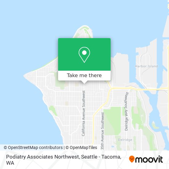 Podiatry Associates Northwest map