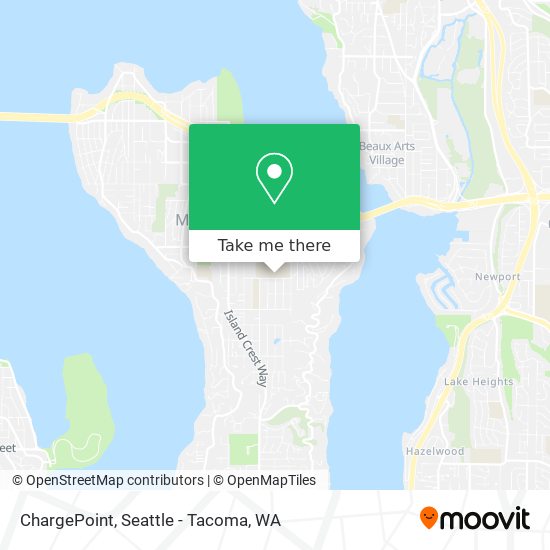 ChargePoint map