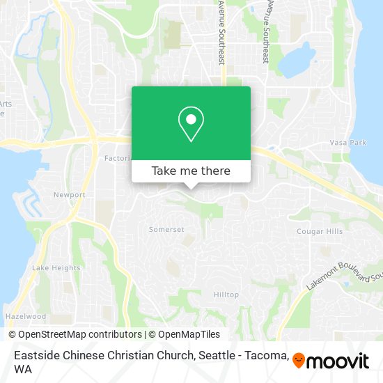 Mapa de Eastside Chinese Christian Church