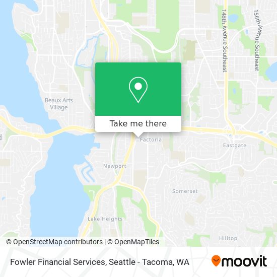 Fowler Financial Services map