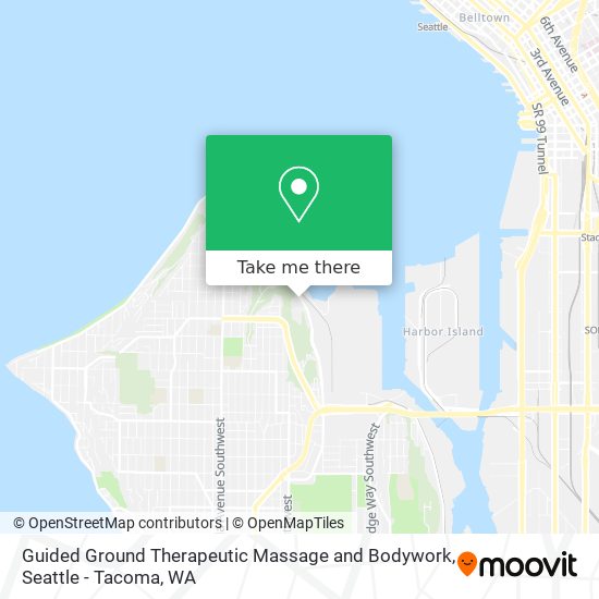 Guided Ground Therapeutic Massage and Bodywork map