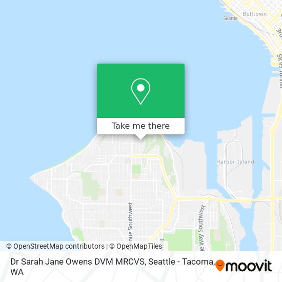 Dr Sarah Jane Owens DVM MRCVS map