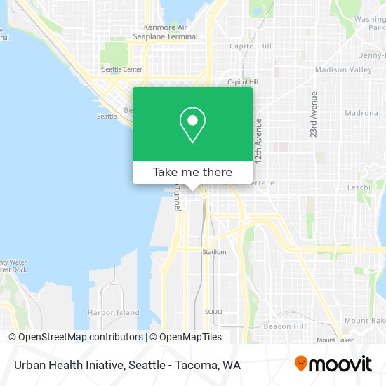 Urban Health Iniative map