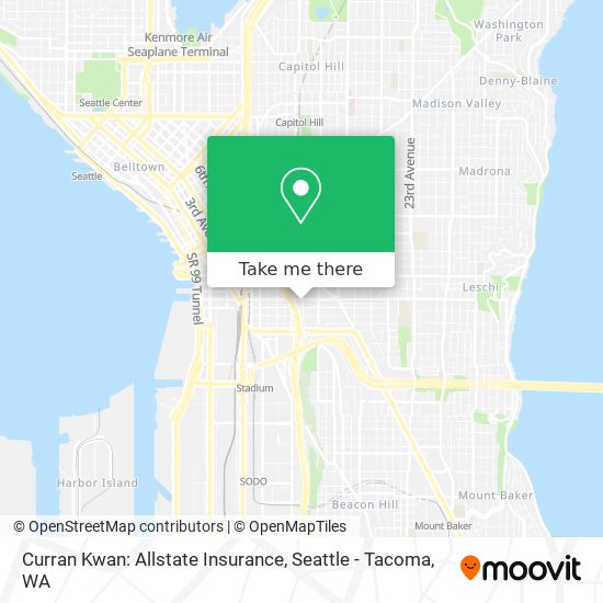 Mapa de Curran Kwan: Allstate Insurance