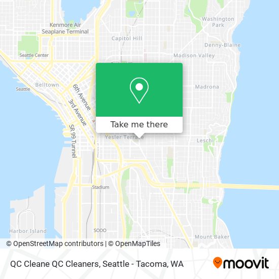 QC Cleane QC Cleaners map