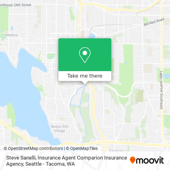 Steve Sanelli, Insurance Agent Comparion Insurance Agency map