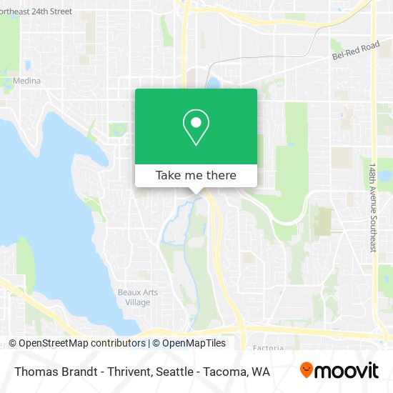 Thomas Brandt - Thrivent map