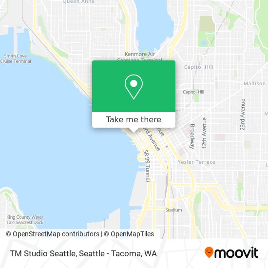 Mapa de TM Studio Seattle