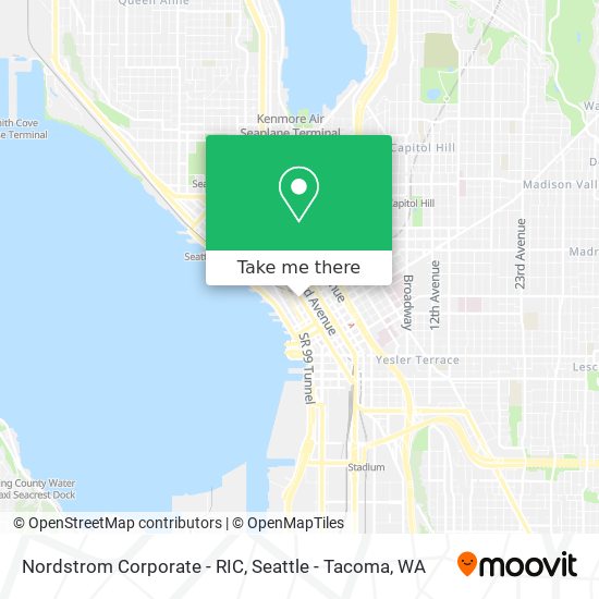 Nordstrom Corporate - RIC map