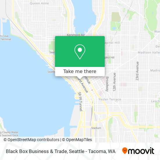 Black Box Business & Trade map