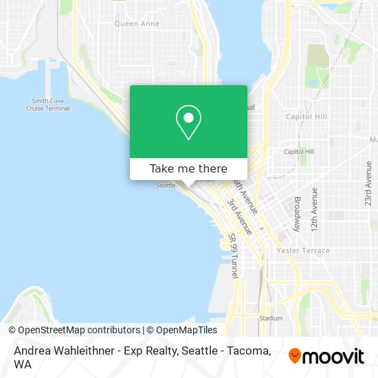 Andrea Wahleithner - Exp Realty map