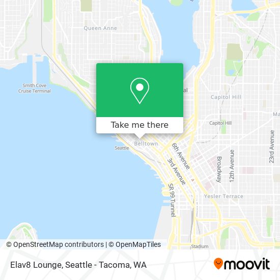 Mapa de Elav8 Lounge