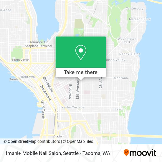 Imani+ Mobile Nail Salon map