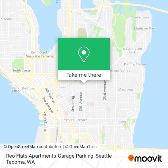 Reo Flats Apartments-Garage Parking map