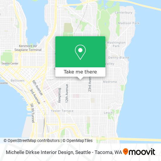 Michelle Dirkse Interior Design map