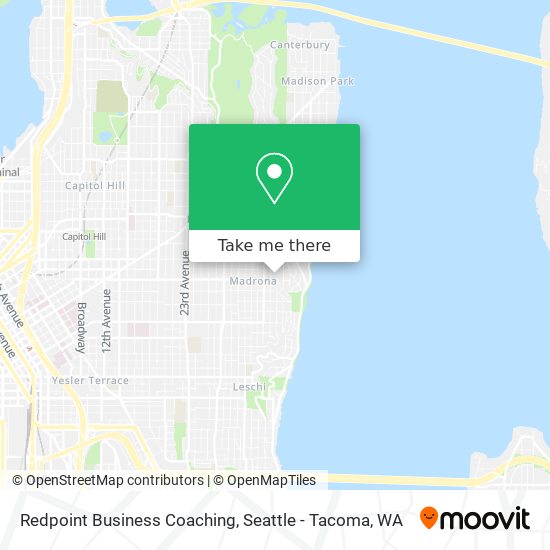 Redpoint Business Coaching map