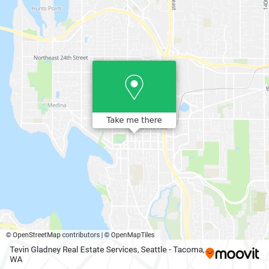 Tevin Gladney Real Estate Services map