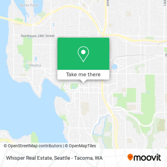 Whisper Real Estate map