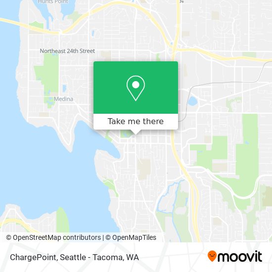 Mapa de ChargePoint