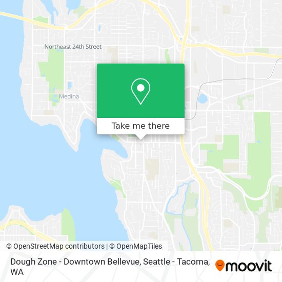 Mapa de Dough Zone - Downtown Bellevue