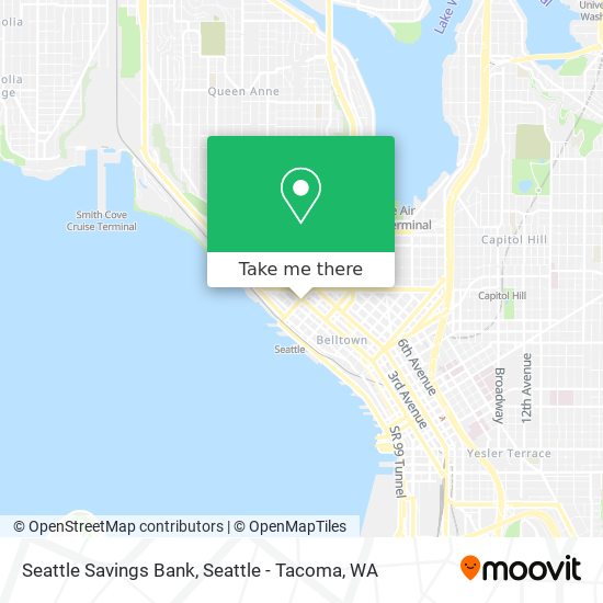 Seattle Savings Bank map
