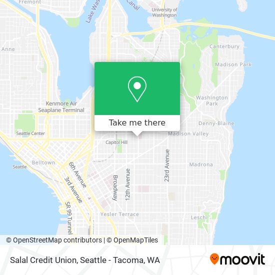 Salal Credit Union map