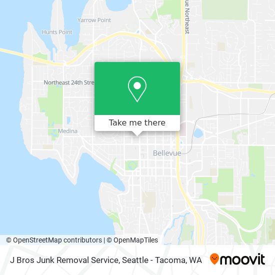 J Bros Junk Removal Service map