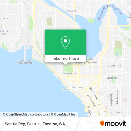 Mapa de Seattle Rep