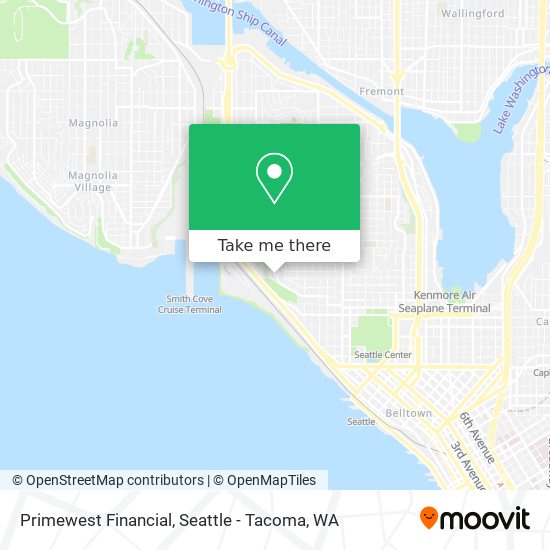 Primewest Financial map