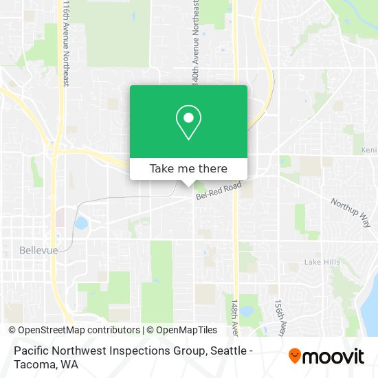 Mapa de Pacific Northwest Inspections Group